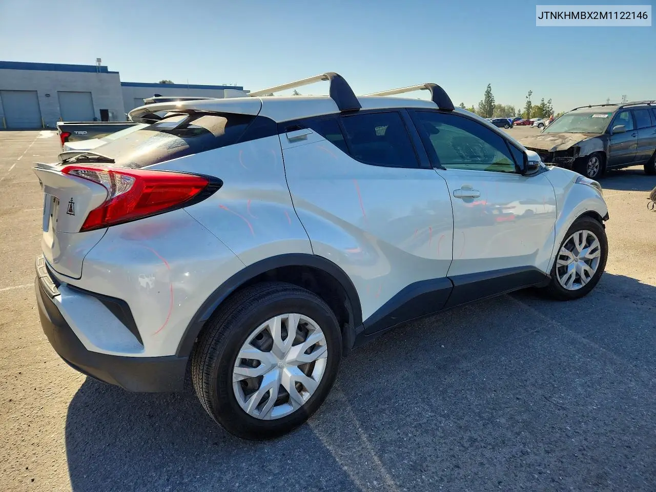 2021 Toyota C-Hr Le VIN: JTNKHMBX2M1122146 Lot: 60419946