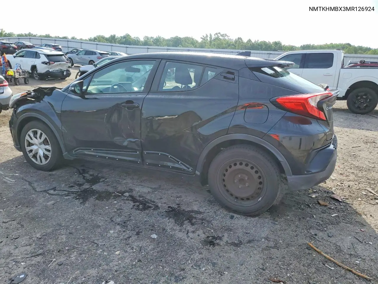 2021 Toyota C-Hr Le VIN: NMTKHMBX3MR126924 Lot: 60681266