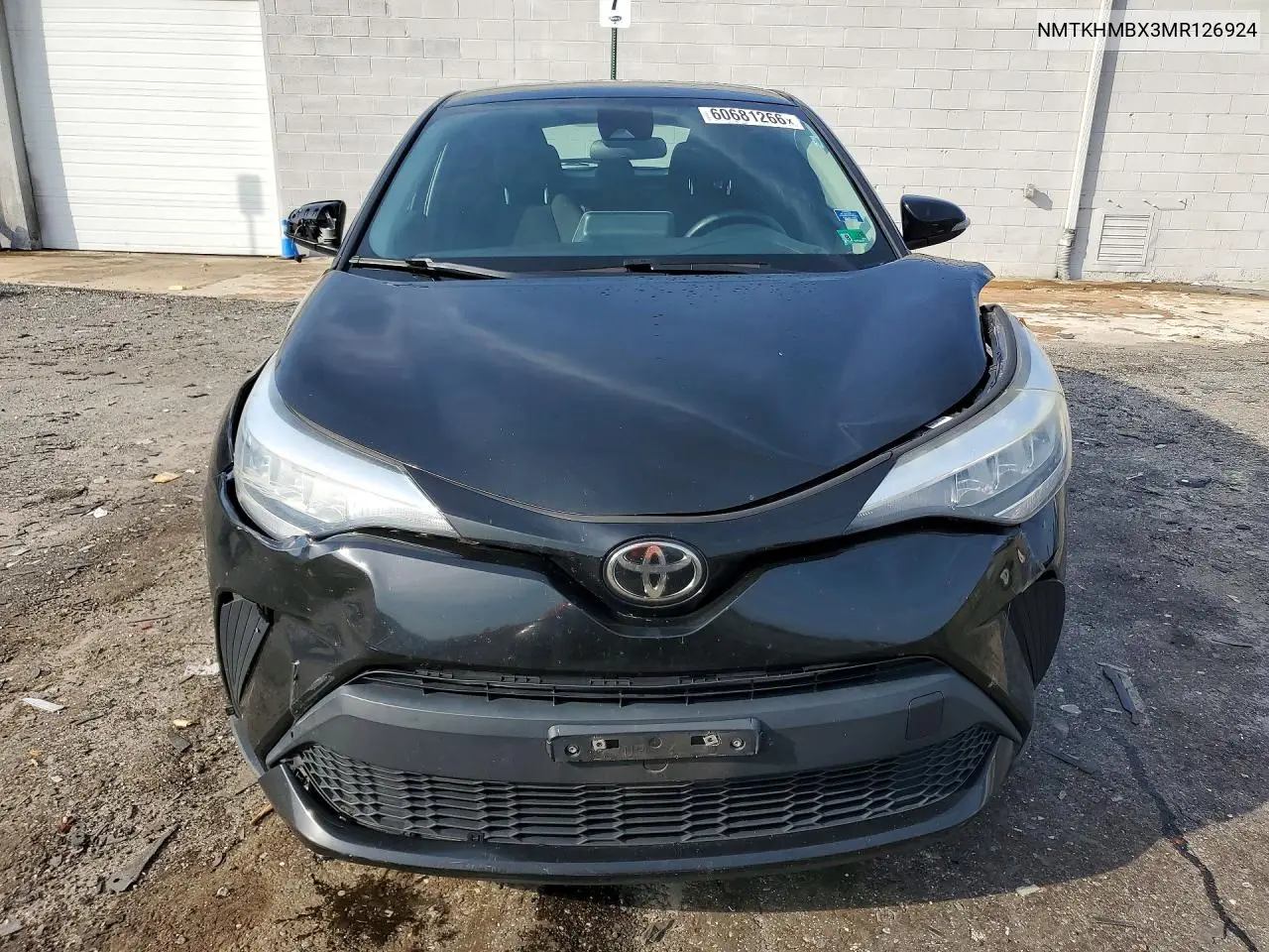 2021 Toyota C-Hr Le VIN: NMTKHMBX3MR126924 Lot: 60681266