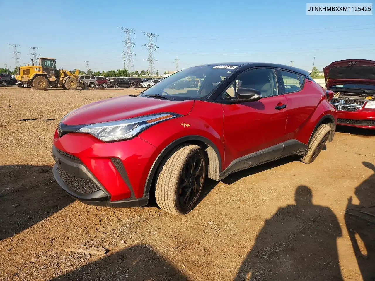2021 Toyota C-Hr Nightshade VIN: JTNKHMBXXM1125425 Lot: 60853616