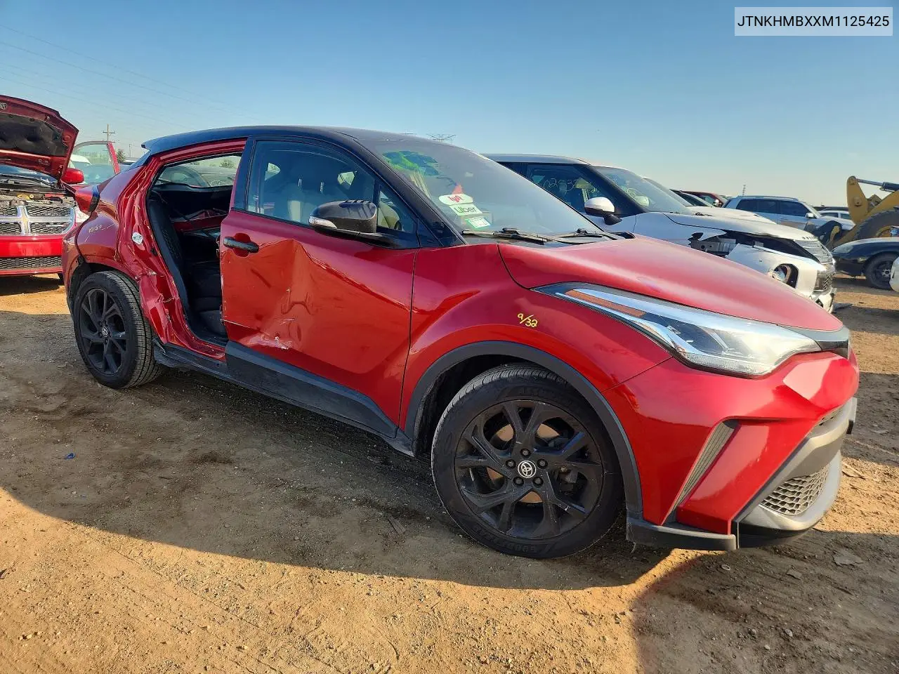 2021 Toyota C-Hr Nightshade VIN: JTNKHMBXXM1125425 Lot: 60853616