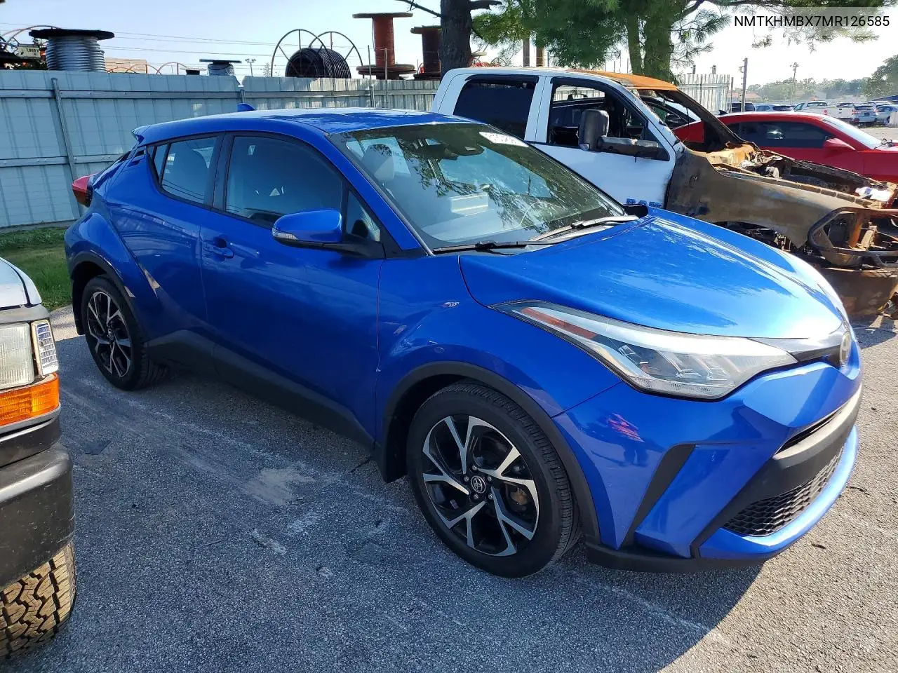 2021 Toyota C-Hr Xle VIN: NMTKHMBX7MR126585 Lot: 61304596