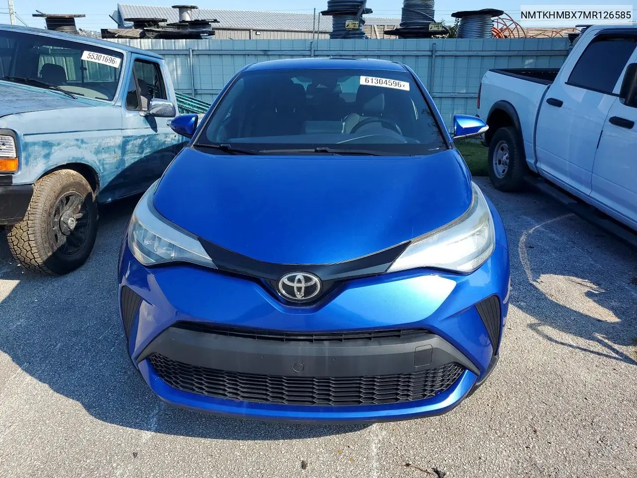 2021 Toyota C-Hr Xle VIN: NMTKHMBX7MR126585 Lot: 61304596