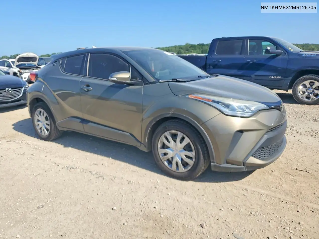 2021 Toyota C-Hr Le VIN: NMTKHMBX2MR126705 Lot: 61496646