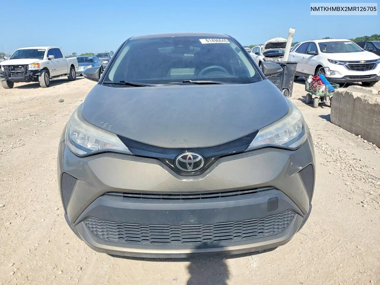 2021 Toyota C-Hr Le VIN: NMTKHMBX2MR126705 Lot: 61496646