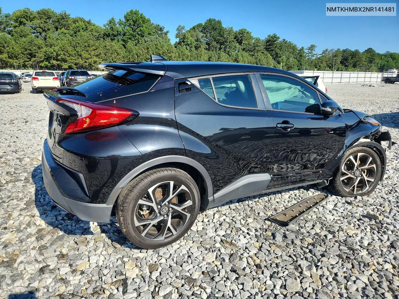 2022 Toyota C-Hr Xle VIN: NMTKHMBX2NR141481 Lot: 61070956