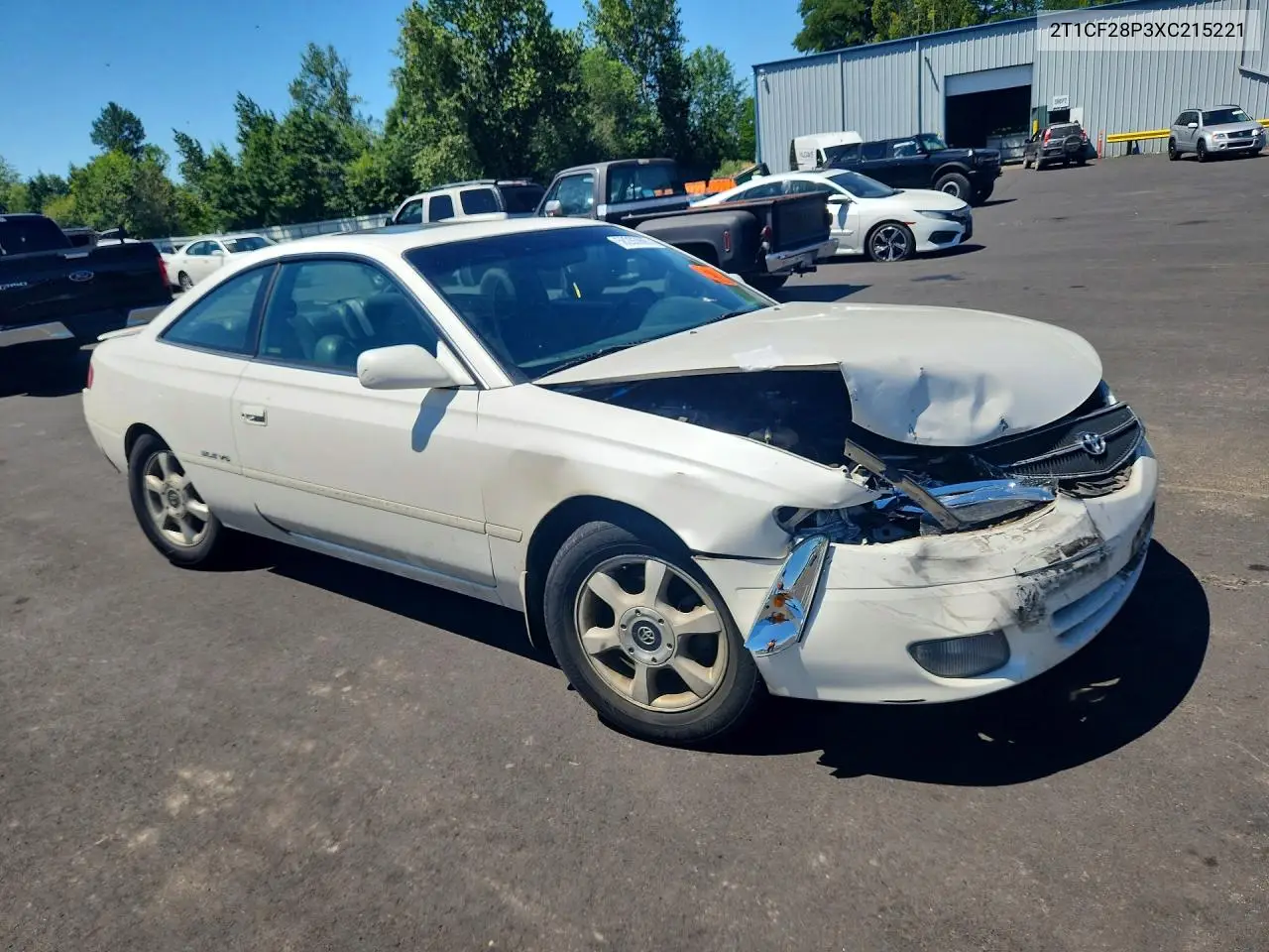 1999 Toyota Camry Solara Sle V6 VIN: 2T1CF28P3XC215221 Lot: 58285906