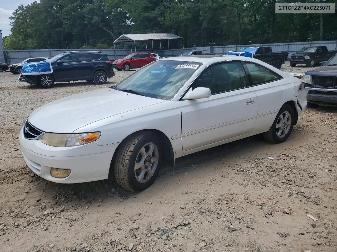 1999 Toyota Camry Solara Sle V6 VIN: 2T1CF22P4XC225071 Lot: 58736556