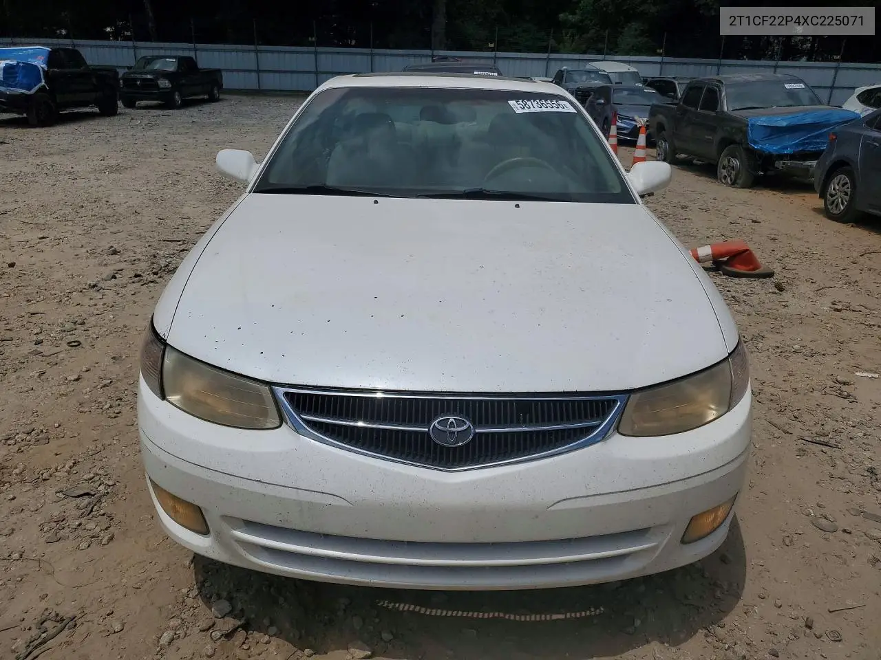 1999 Toyota Camry Solara Sle V6 VIN: 2T1CF22P4XC225071 Lot: 58736556
