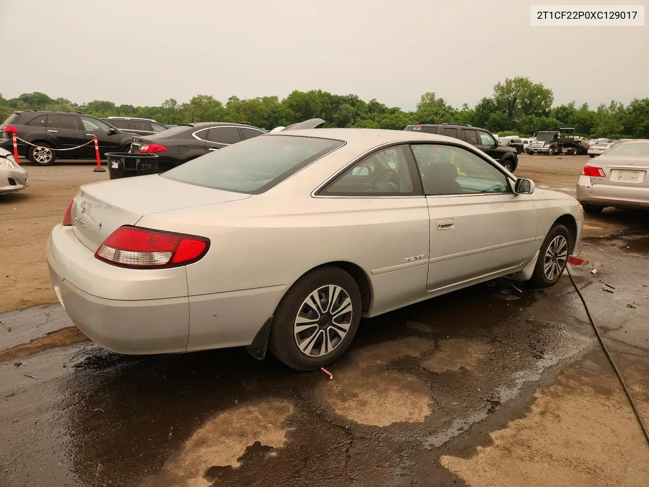 1999 Toyota Camry Solara Se/Sle VIN: 2T1CF22P0XC129017 Lot: 59168956