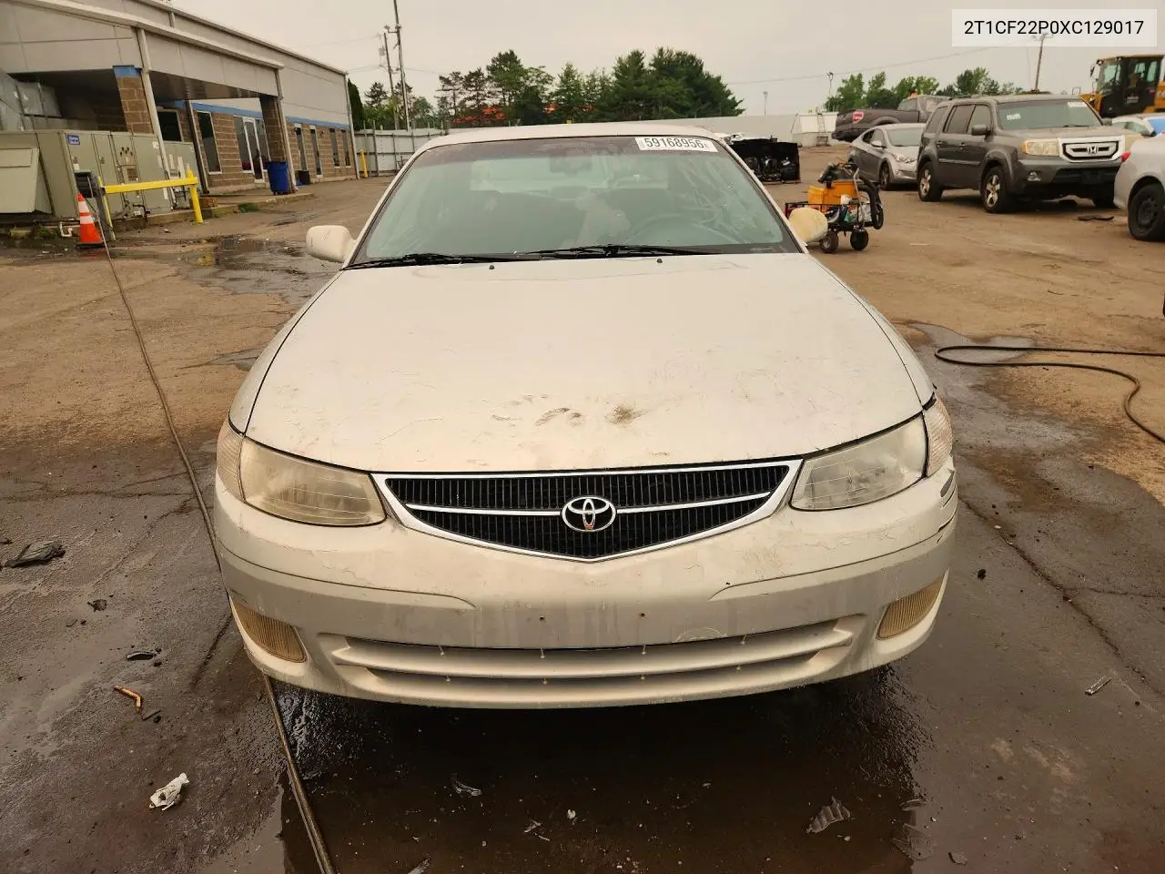 1999 Toyota Camry Solara Se/Sle VIN: 2T1CF22P0XC129017 Lot: 59168956