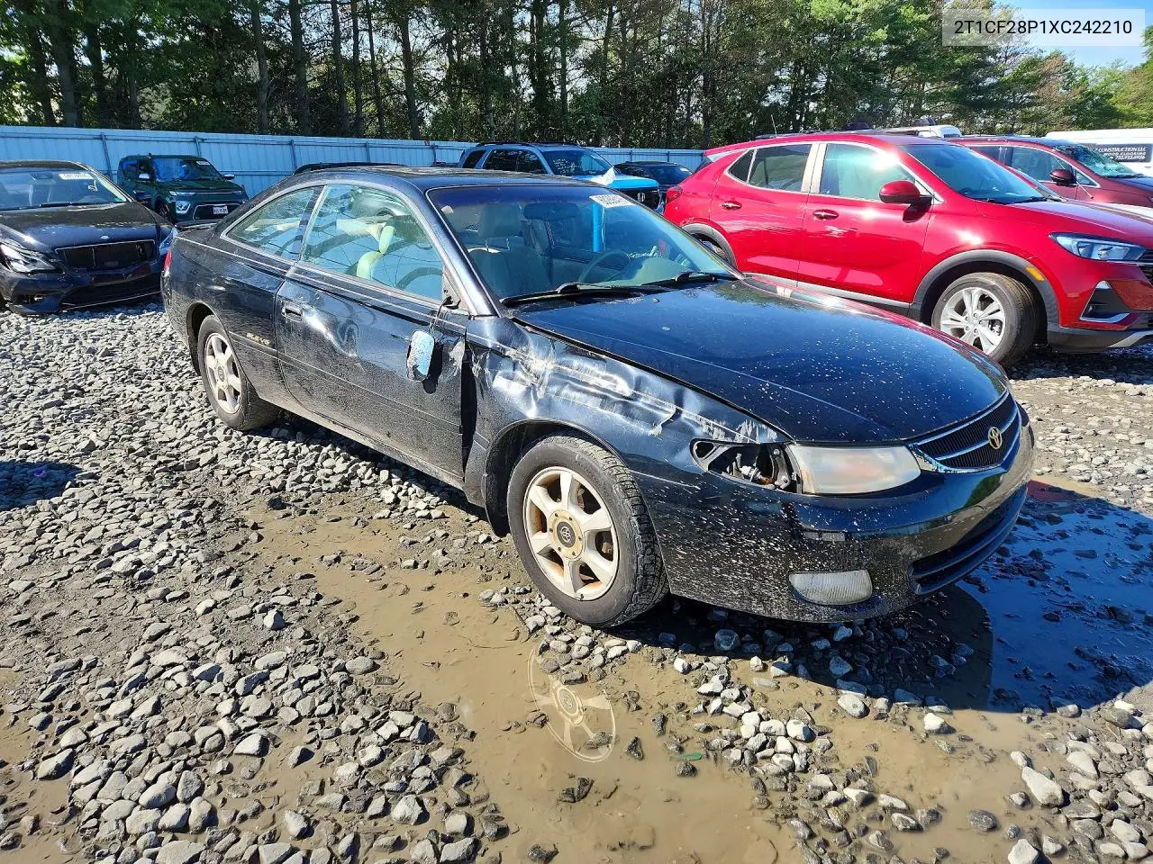 1999 Toyota Camry Solara Sle V6 VIN: 2T1CF28P1XC242210 Lot: 60268416