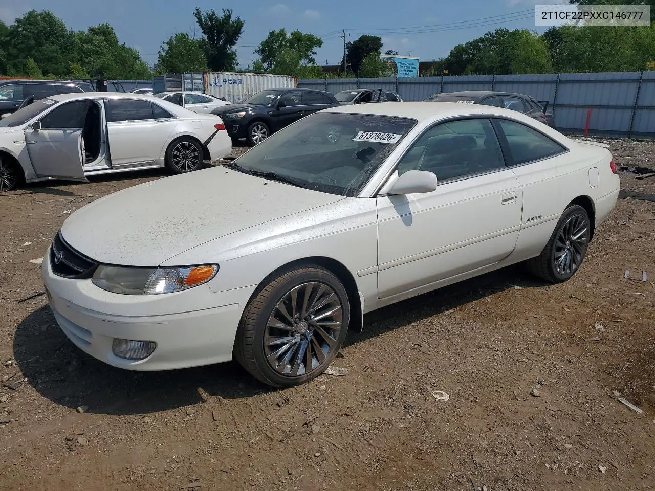 1999 Toyota Camry Solara Se V6 VIN: 2T1CF22PXXC146777 Lot: 61378426