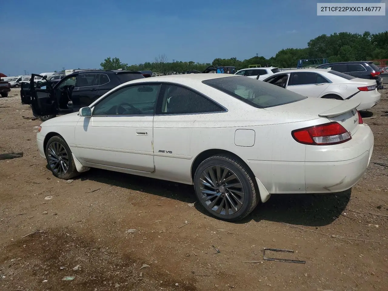1999 Toyota Camry Solara Se V6 VIN: 2T1CF22PXXC146777 Lot: 61378426