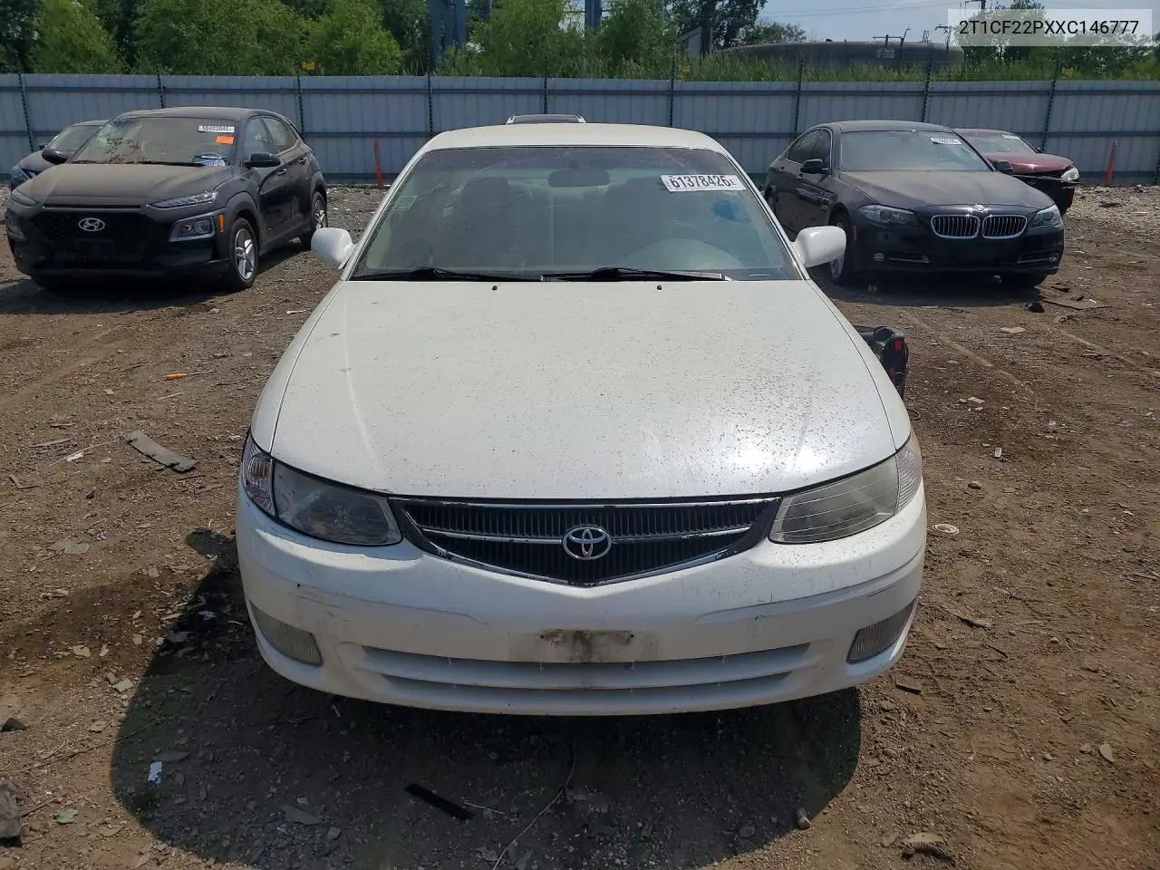 1999 Toyota Camry Solara Se V6 VIN: 2T1CF22PXXC146777 Lot: 61378426