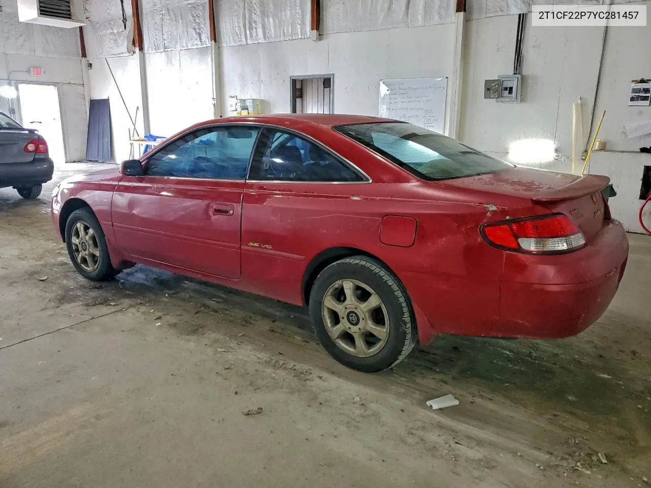 2T1CF22P7YC281457 2000 Toyota Camry Solara Se