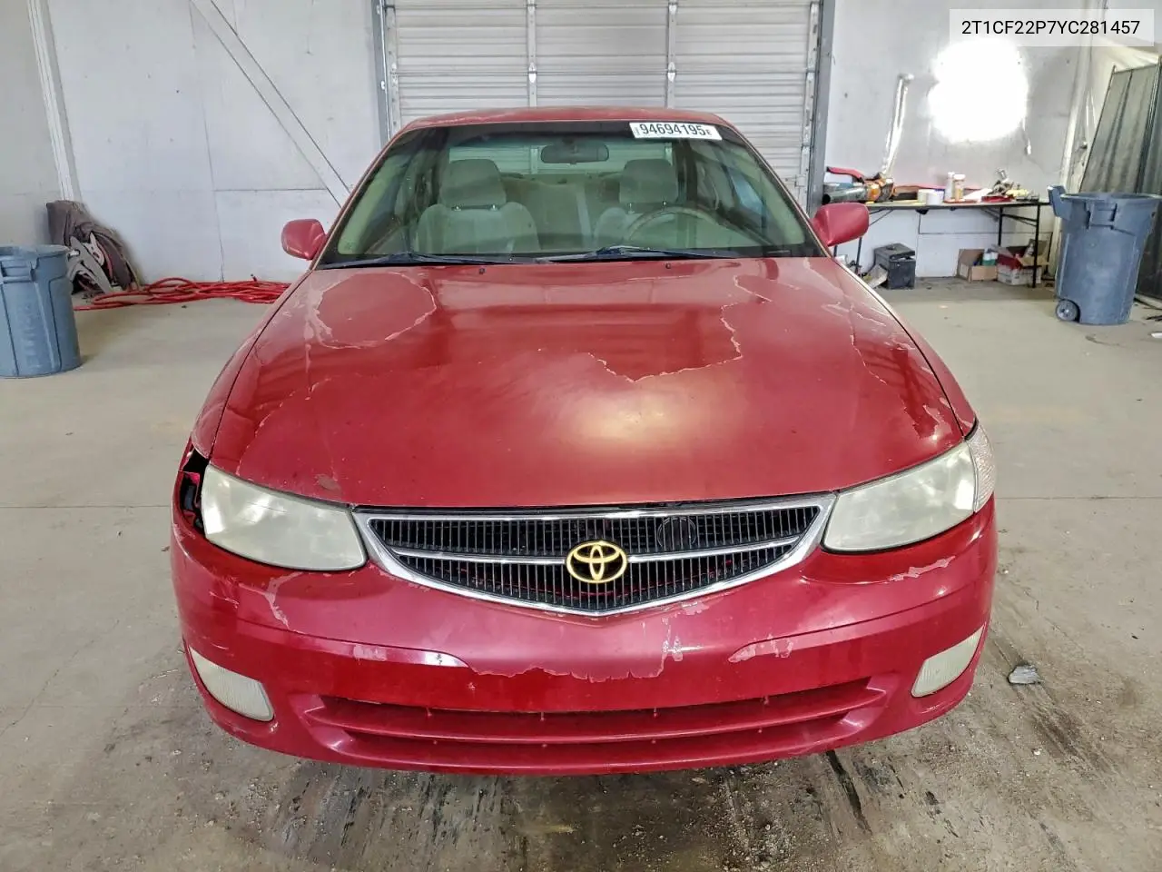 2T1CF22P7YC281457 2000 Toyota Camry Solara Se
