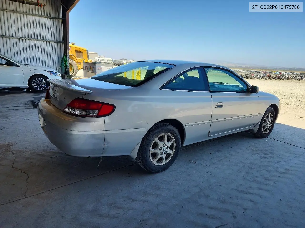 2001 Toyota Camry Solara Se VIN: 2T1CG22P61C475786 Lot: 59367136