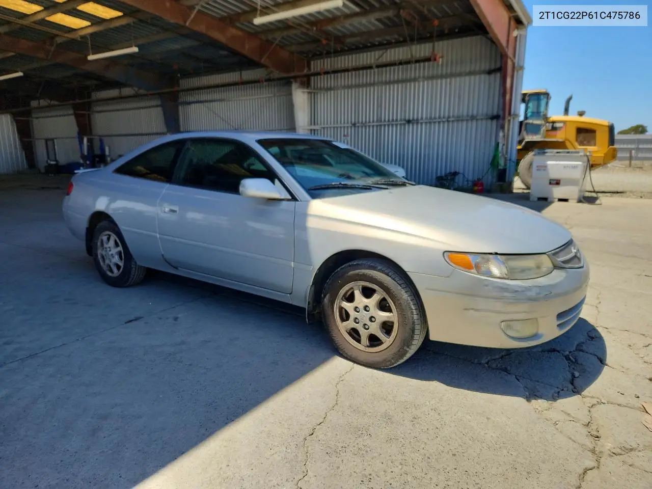 2001 Toyota Camry Solara Se VIN: 2T1CG22P61C475786 Lot: 59367136