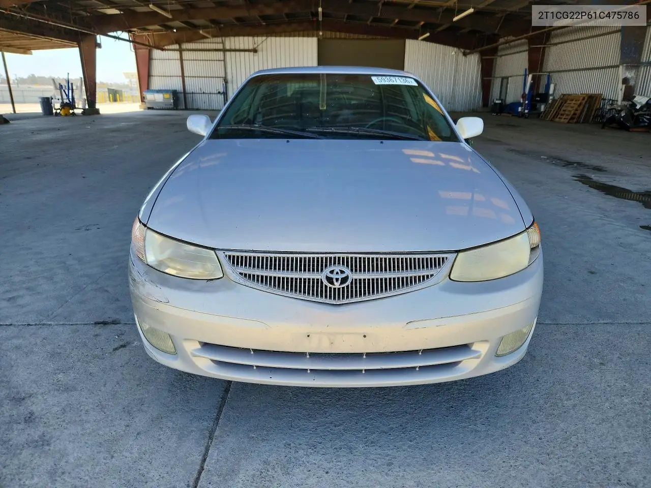 2001 Toyota Camry Solara Se VIN: 2T1CG22P61C475786 Lot: 59367136