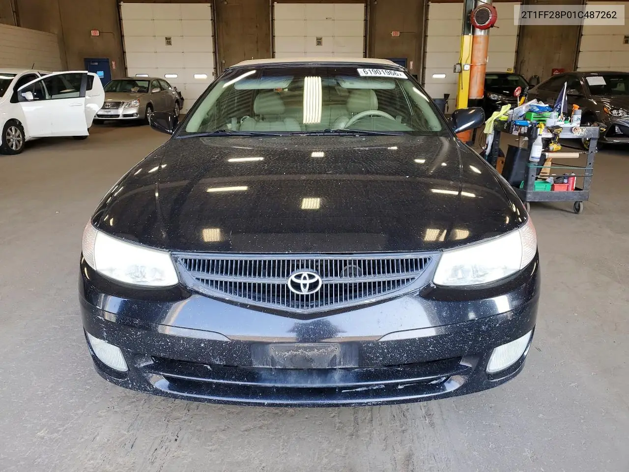 2T1FF28P01C487262 2001 Toyota Camry Solara Sle V6