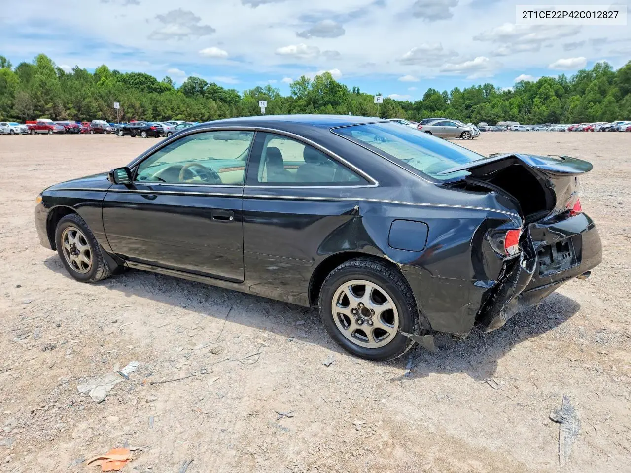 2002 Toyota Camry Solara Se VIN: 2T1CE22P42C012827 Lot: 57897136