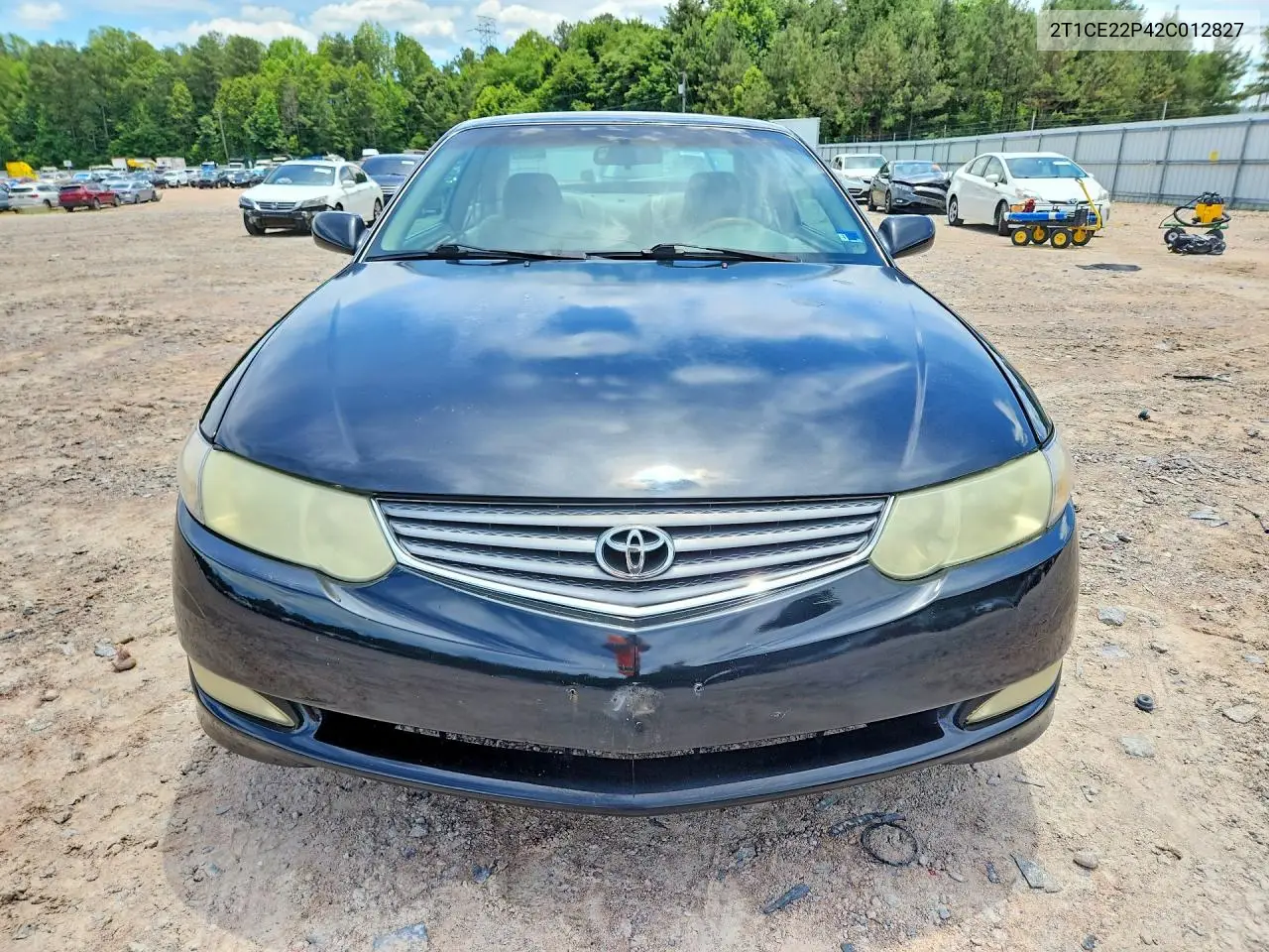 2002 Toyota Camry Solara Se VIN: 2T1CE22P42C012827 Lot: 57897136