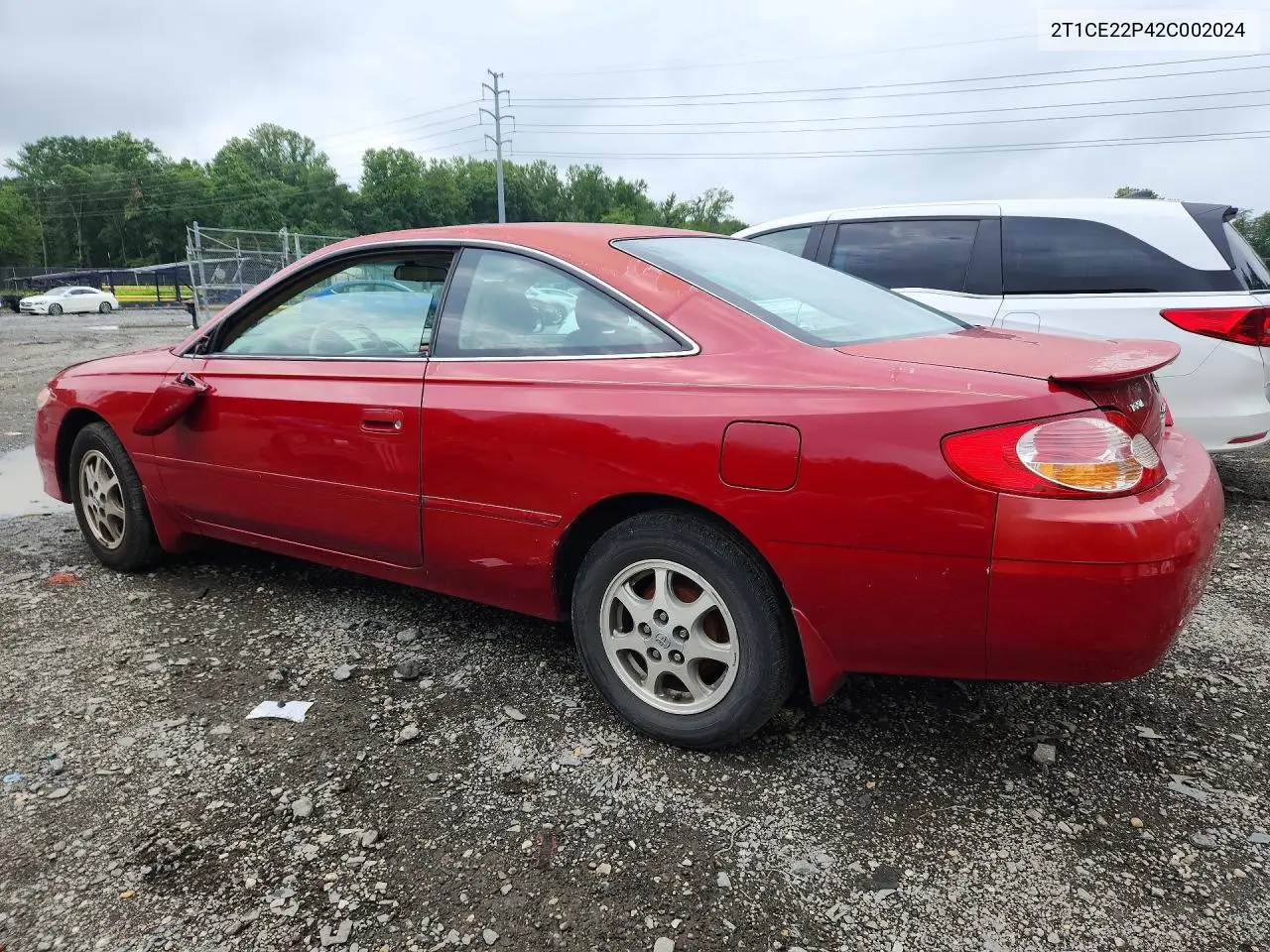 2002 Toyota Camry Solara Se VIN: 2T1CE22P42C002024 Lot: 60170886