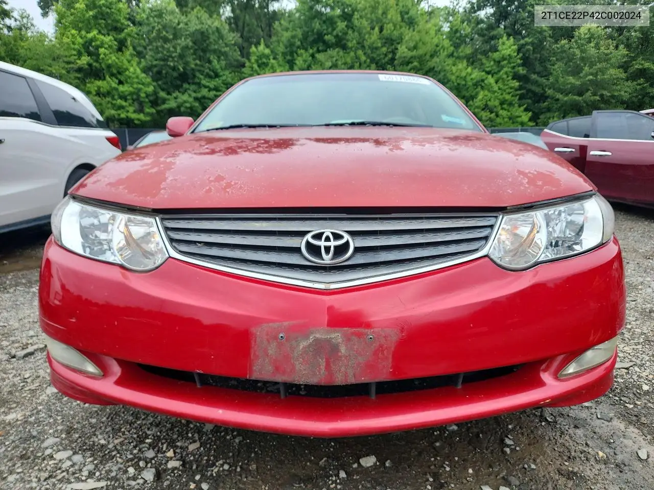 2002 Toyota Camry Solara Se VIN: 2T1CE22P42C002024 Lot: 60170886