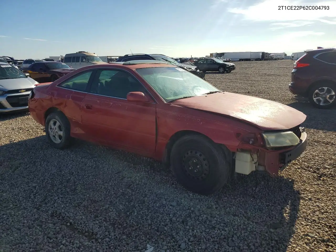 2002 Toyota Camry Solara Se VIN: 2T1CE22P62C004793 Lot: 61362636