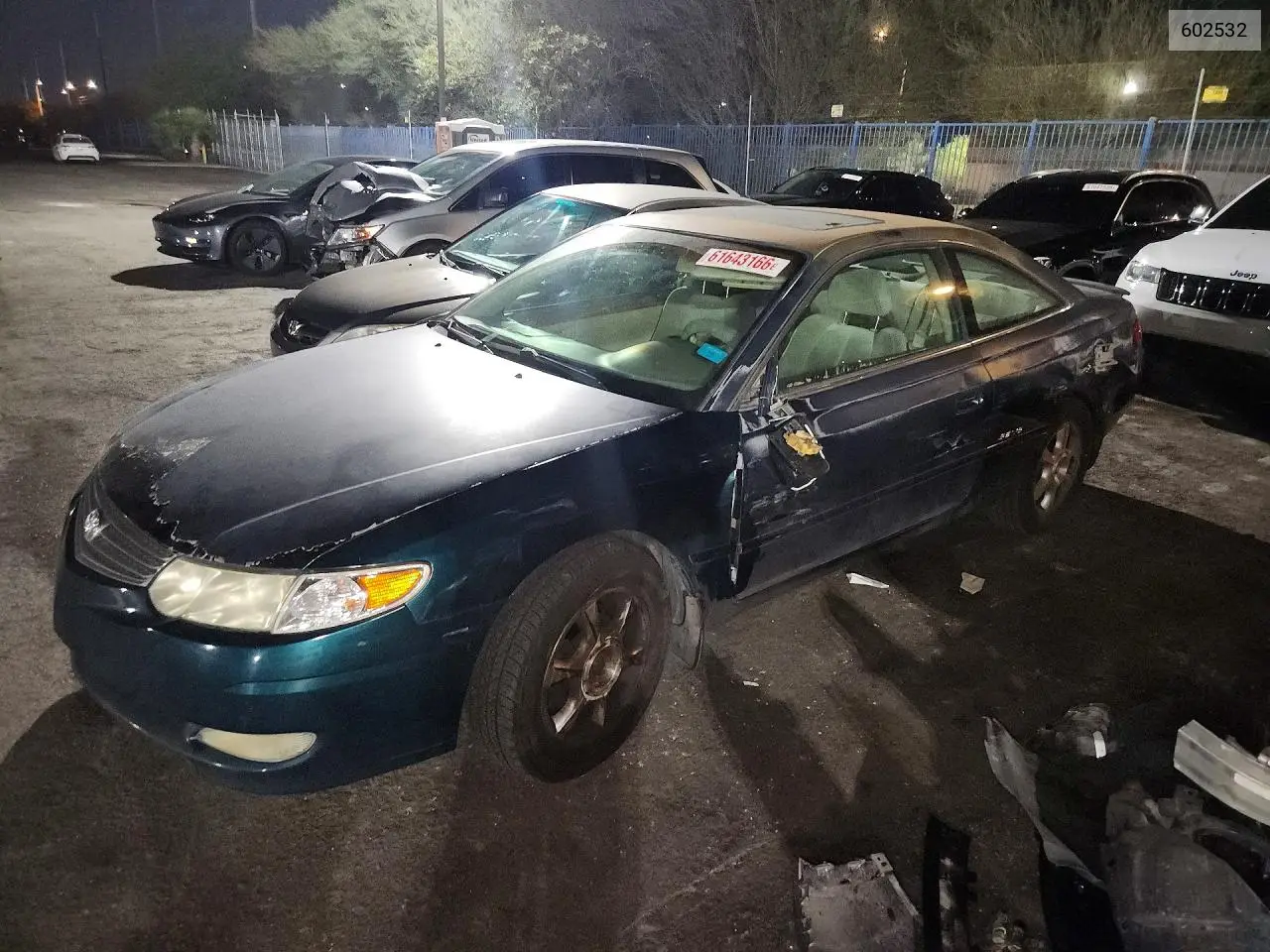2003 Toyota Camry Solara Se V6 VIN: 602532 Lot: 61643166