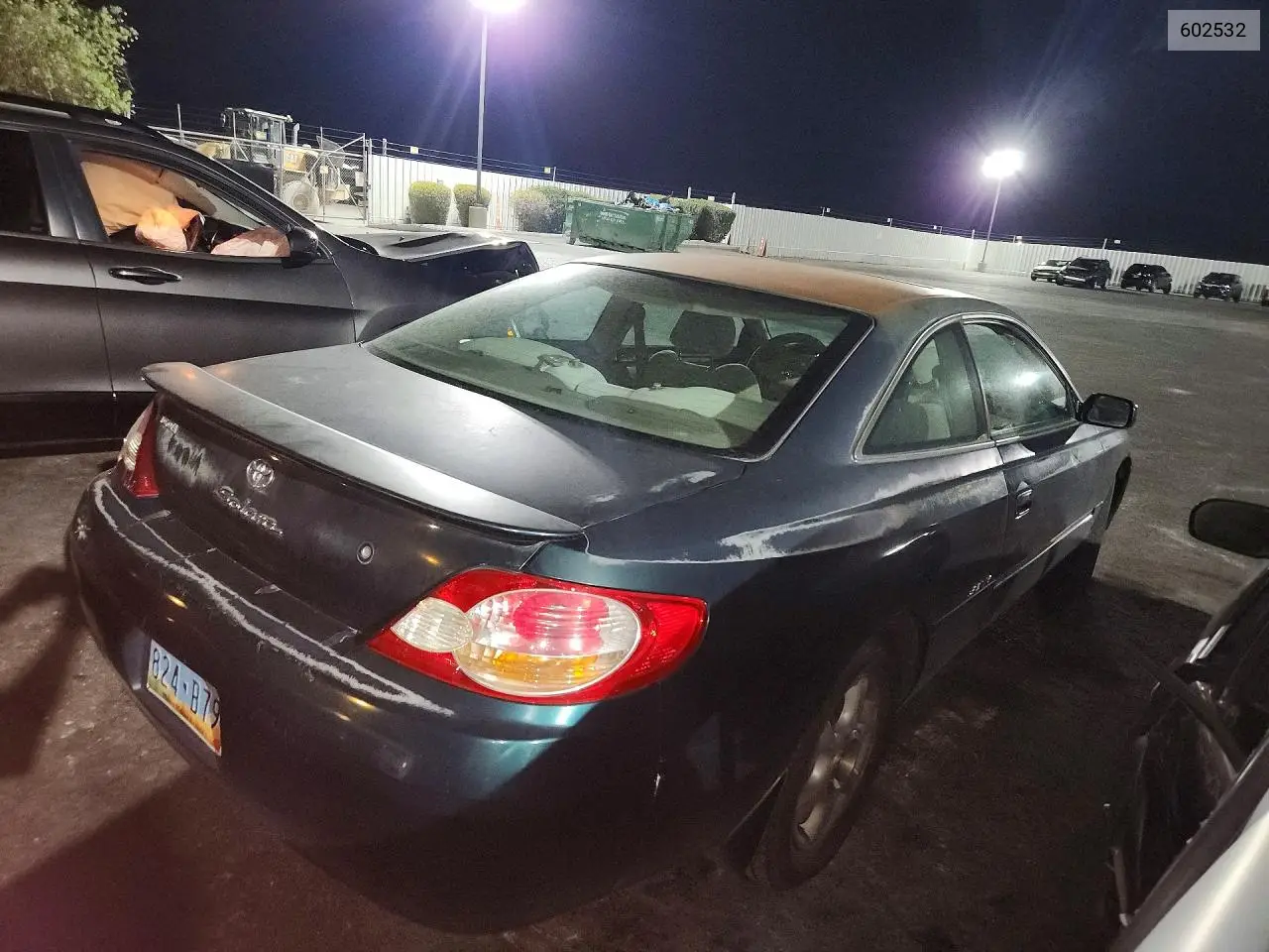 2003 Toyota Camry Solara Se V6 VIN: 602532 Lot: 61643166
