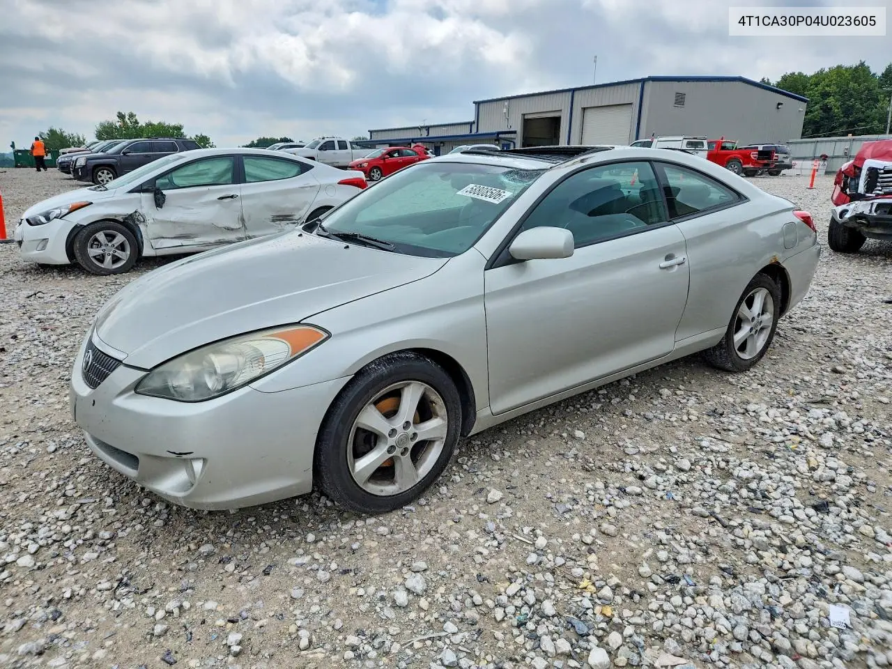 2004 Toyota Camry Solara Sle V6 VIN: 4T1CA30P04U023605 Lot: 58808506