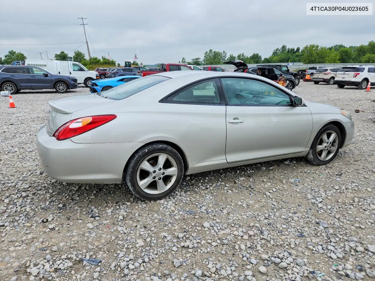 2004 Toyota Camry Solara Sle V6 VIN: 4T1CA30P04U023605 Lot: 58808506