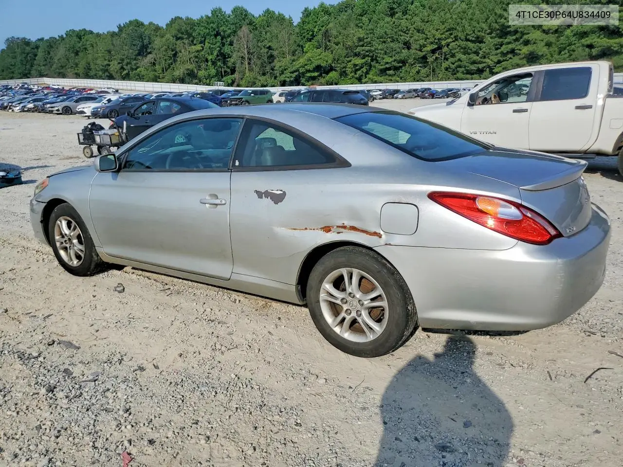 2004 Toyota Camry Solara Sle VIN: 4T1CE30P64U834409 Lot: 58901426