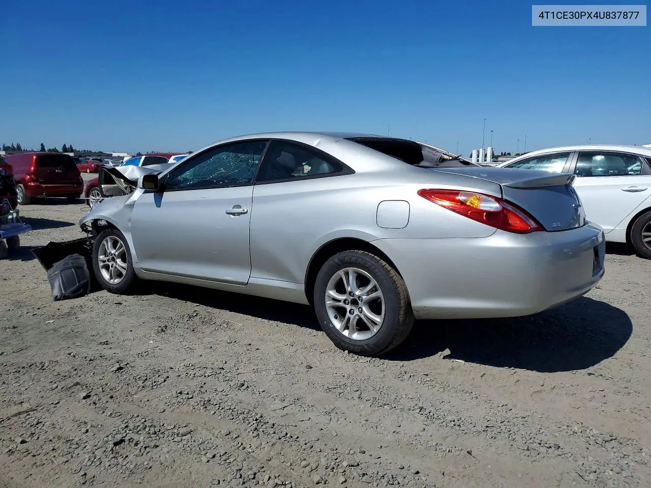 2004 Toyota Camry Solara Sle VIN: 4T1CE30PX4U837877 Lot: 58934916