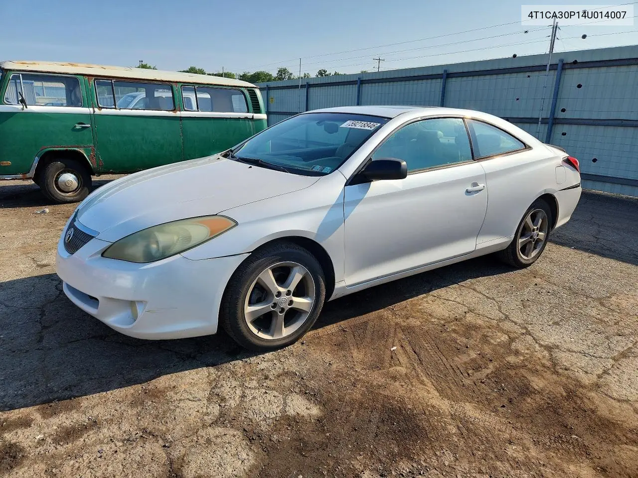 2004 Toyota Camry Solara Sle V6 VIN: 4T1CA30P14U014007 Lot: 59218846