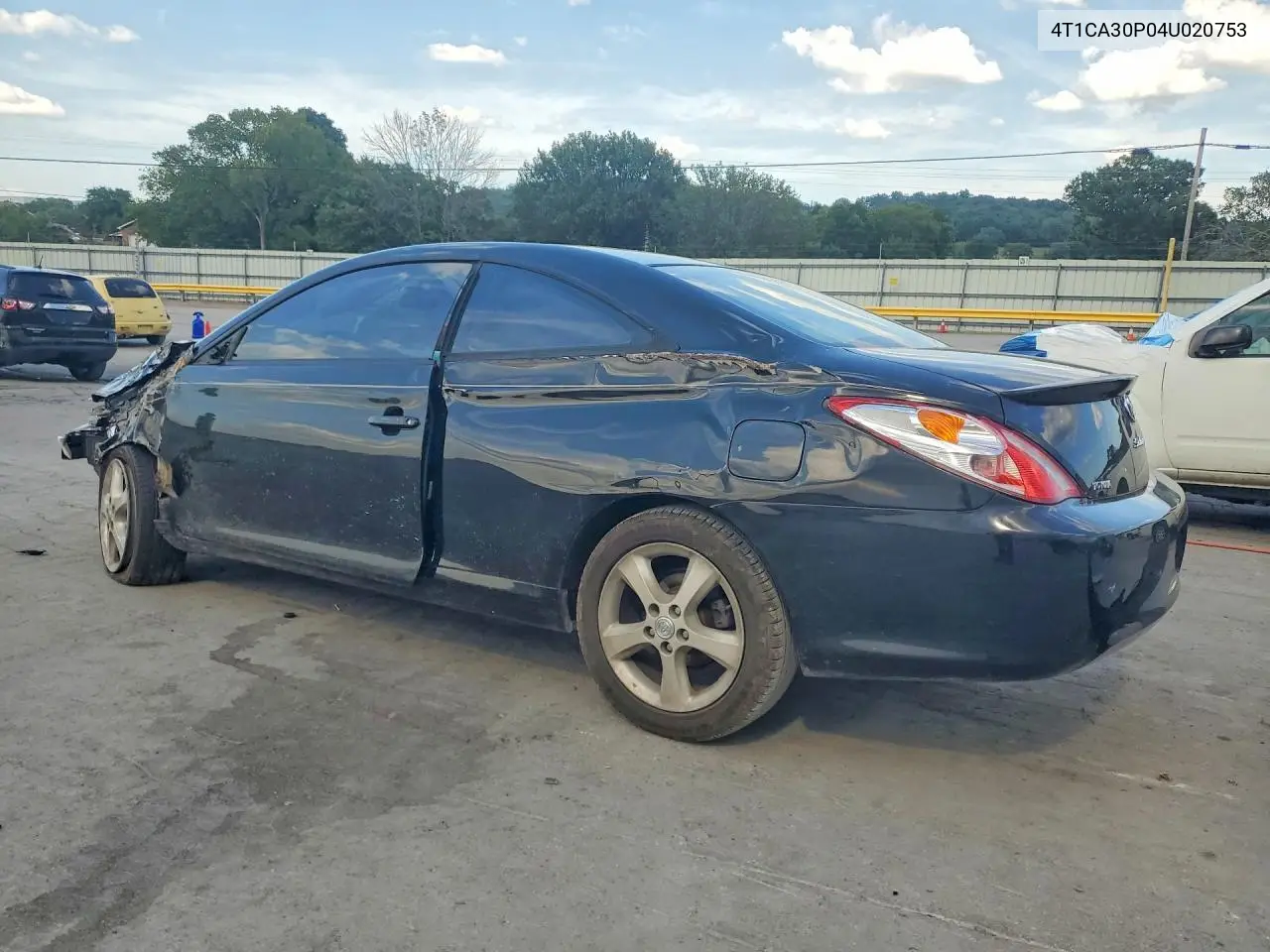2004 Toyota Camry Solara Sle V6 VIN: 4T1CA30P04U020753 Lot: 59726786