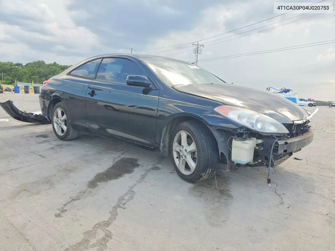 2004 Toyota Camry Solara Sle V6 VIN: 4T1CA30P04U020753 Lot: 59726786