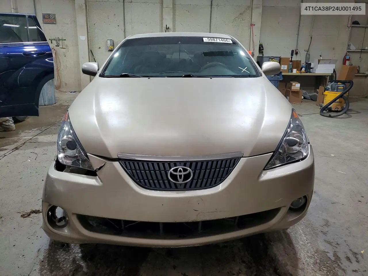 2004 Toyota Camry Solara Sle V6 VIN: 4T1CA38P24U001495 Lot: 59871466