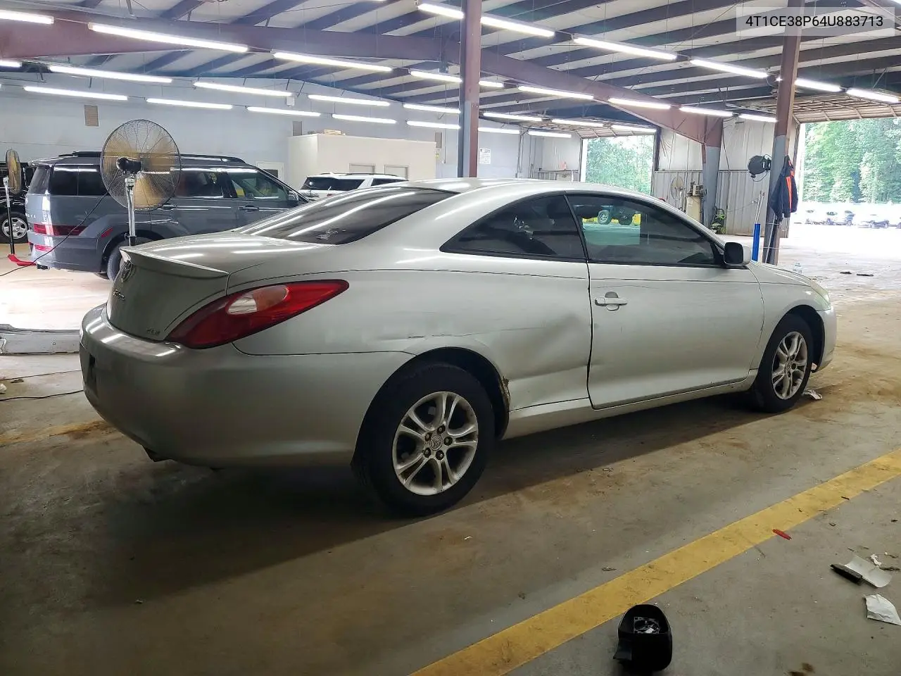 2004 Toyota Camry Solara Sle VIN: 4T1CE38P64U883713 Lot: 60868366