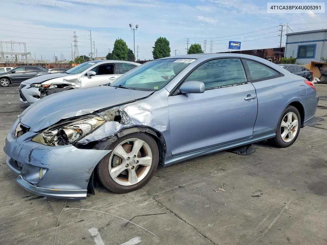 2004 Toyota Camry Solara Se Sport V6 VIN: 4T1CA38PX4U005391 Lot: 60971516