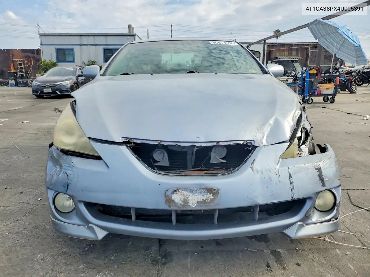 2004 Toyota Camry Solara Se Sport V6 VIN: 4T1CA38PX4U005391 Lot: 60971516