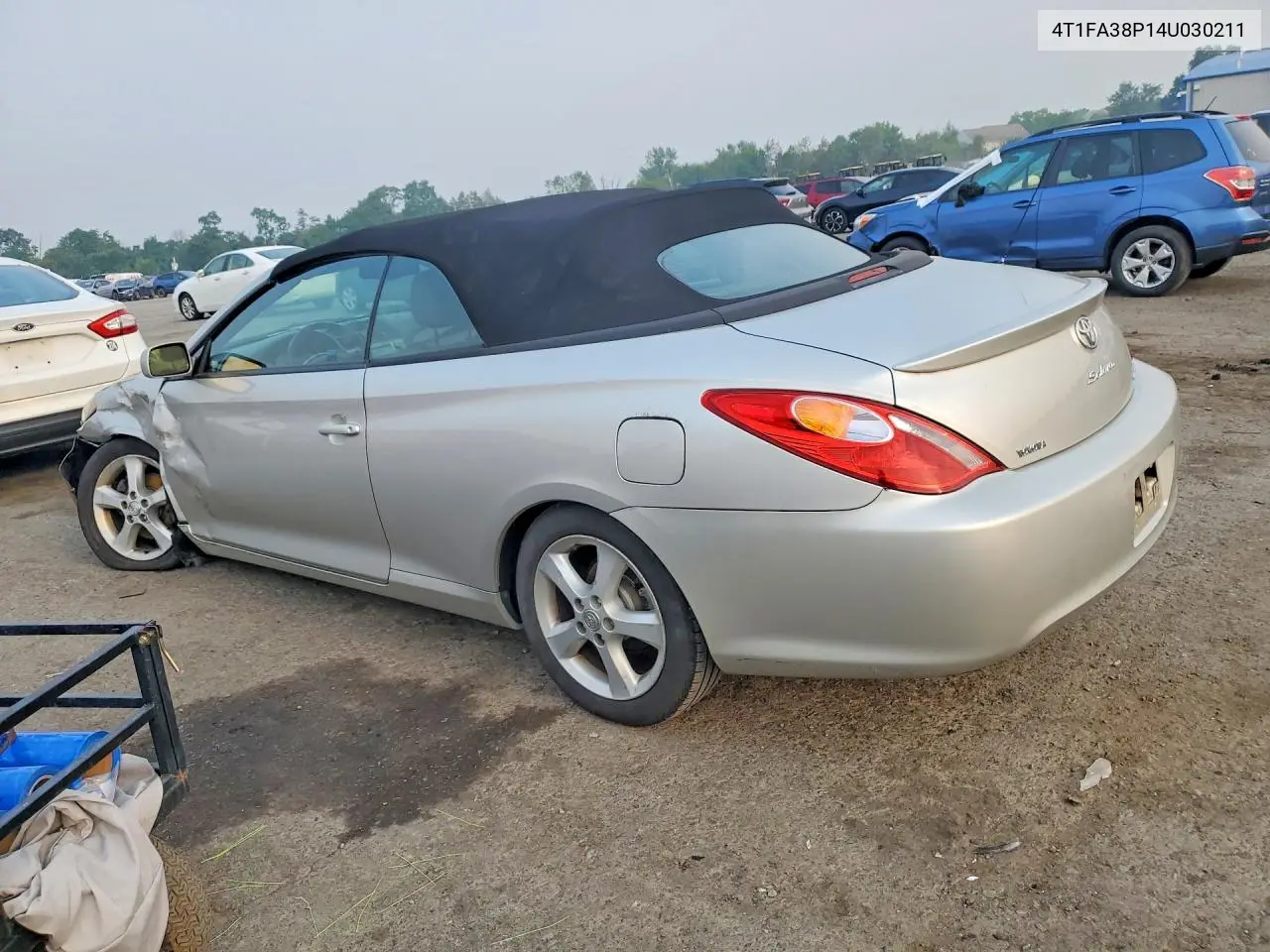 2004 Toyota Camry Solara Sle V6 VIN: 4T1FA38P14U030211 Lot: 61506616