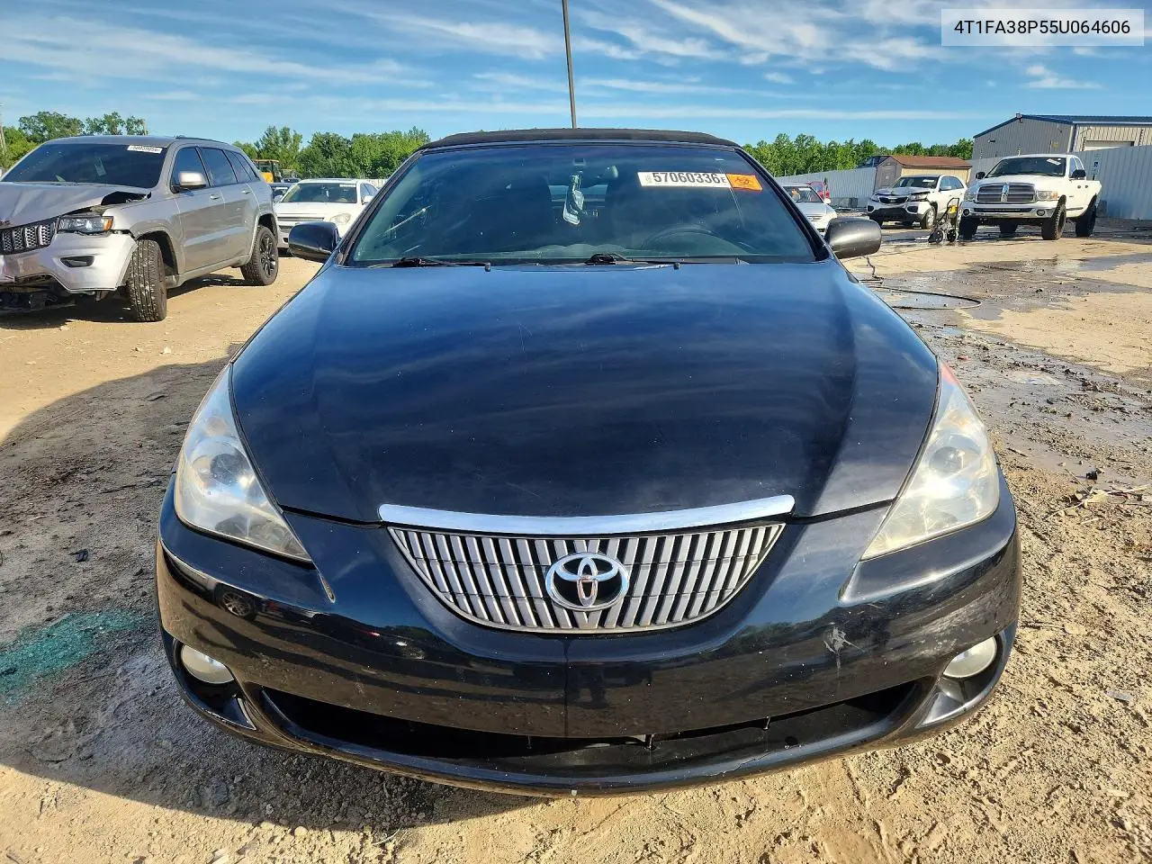 2005 Toyota Camry Solara Se V6 VIN: 4T1FA38P55U064606 Lot: 57060336