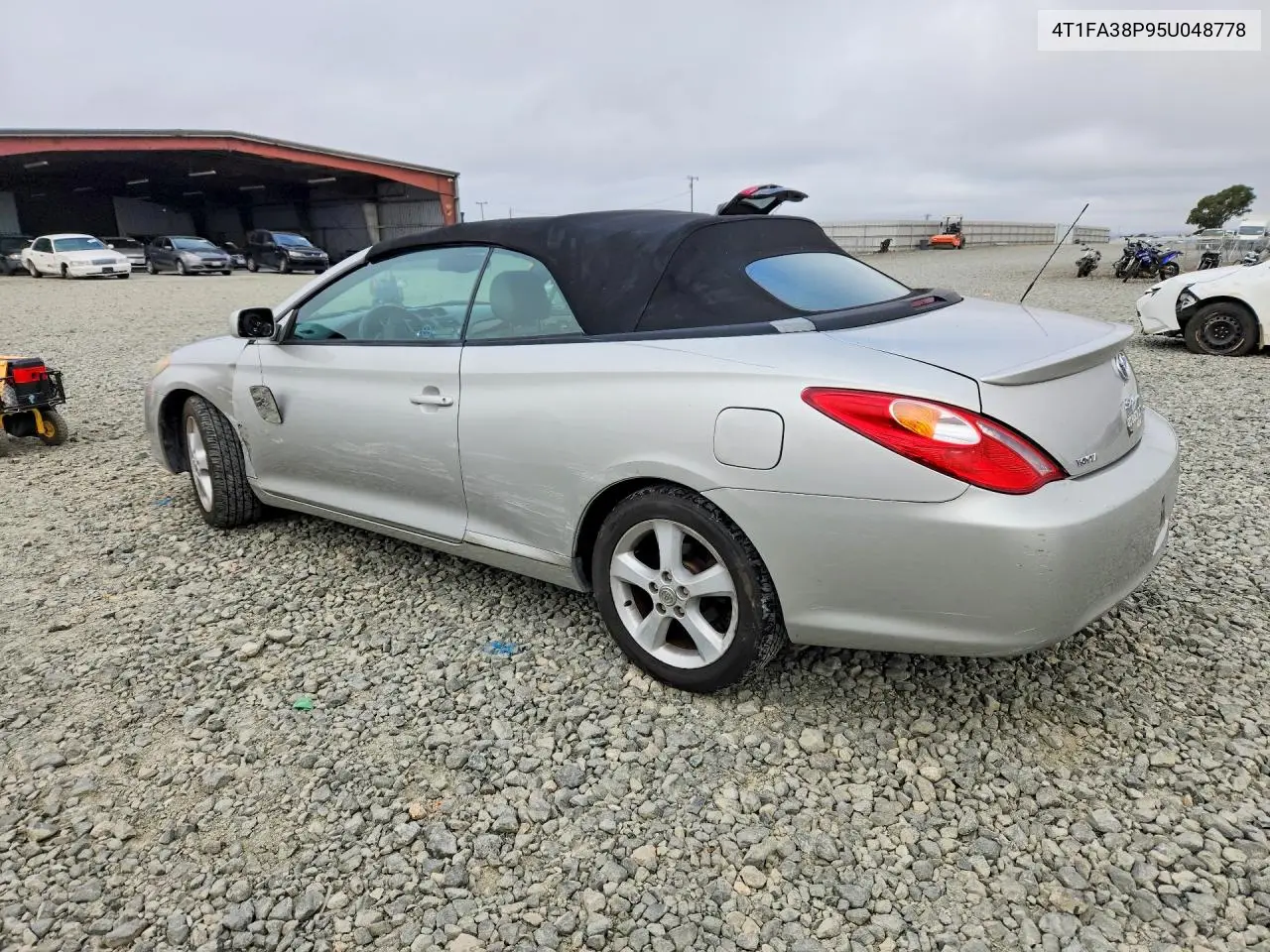 2005 Toyota Camry Solara Sle V6 VIN: 4T1FA38P95U048778 Lot: 57487956