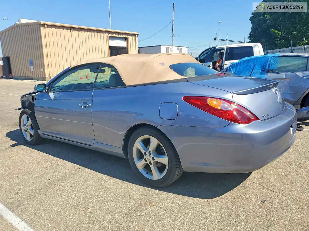 2005 Toyota Camry Solara Sle V6 VIN: 4T1FA38P45U056299 Lot: 58426376