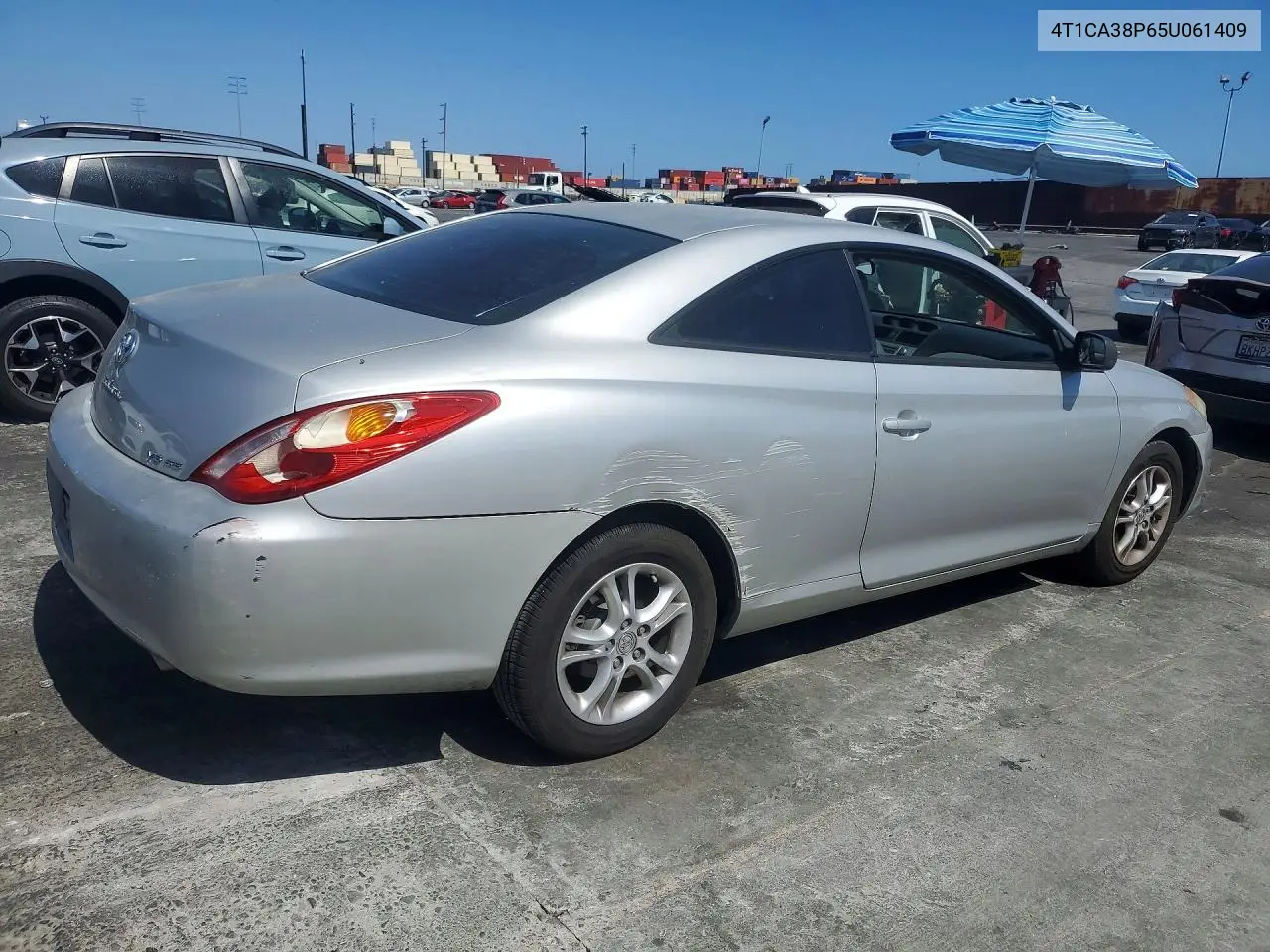2005 Toyota Camry Solara Se V6 VIN: 4T1CA38P65U061409 Lot: 59168126