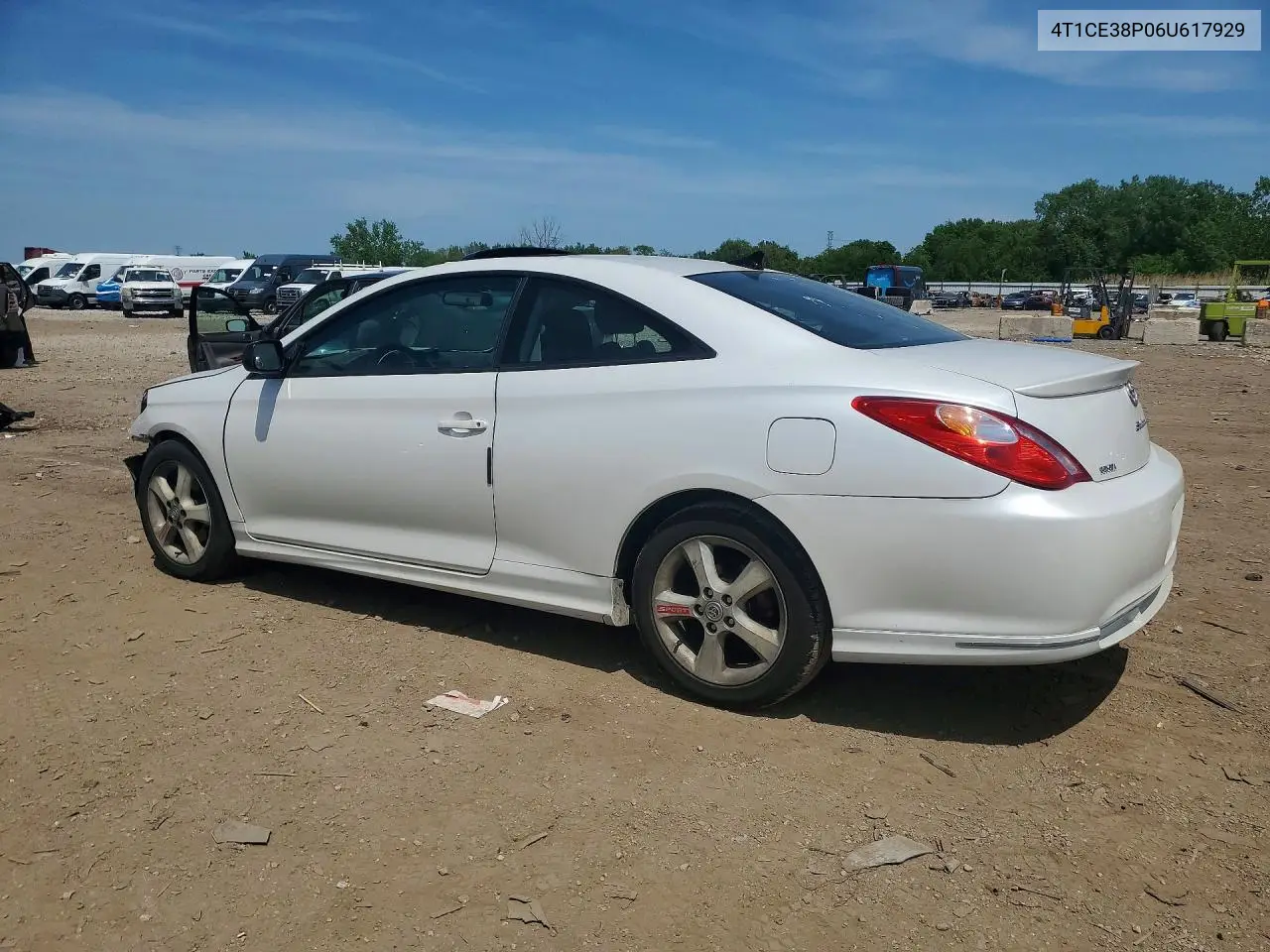 2006 Toyota Camry Solara Se Sport VIN: 4T1CE38P06U617929 Lot: 54550256