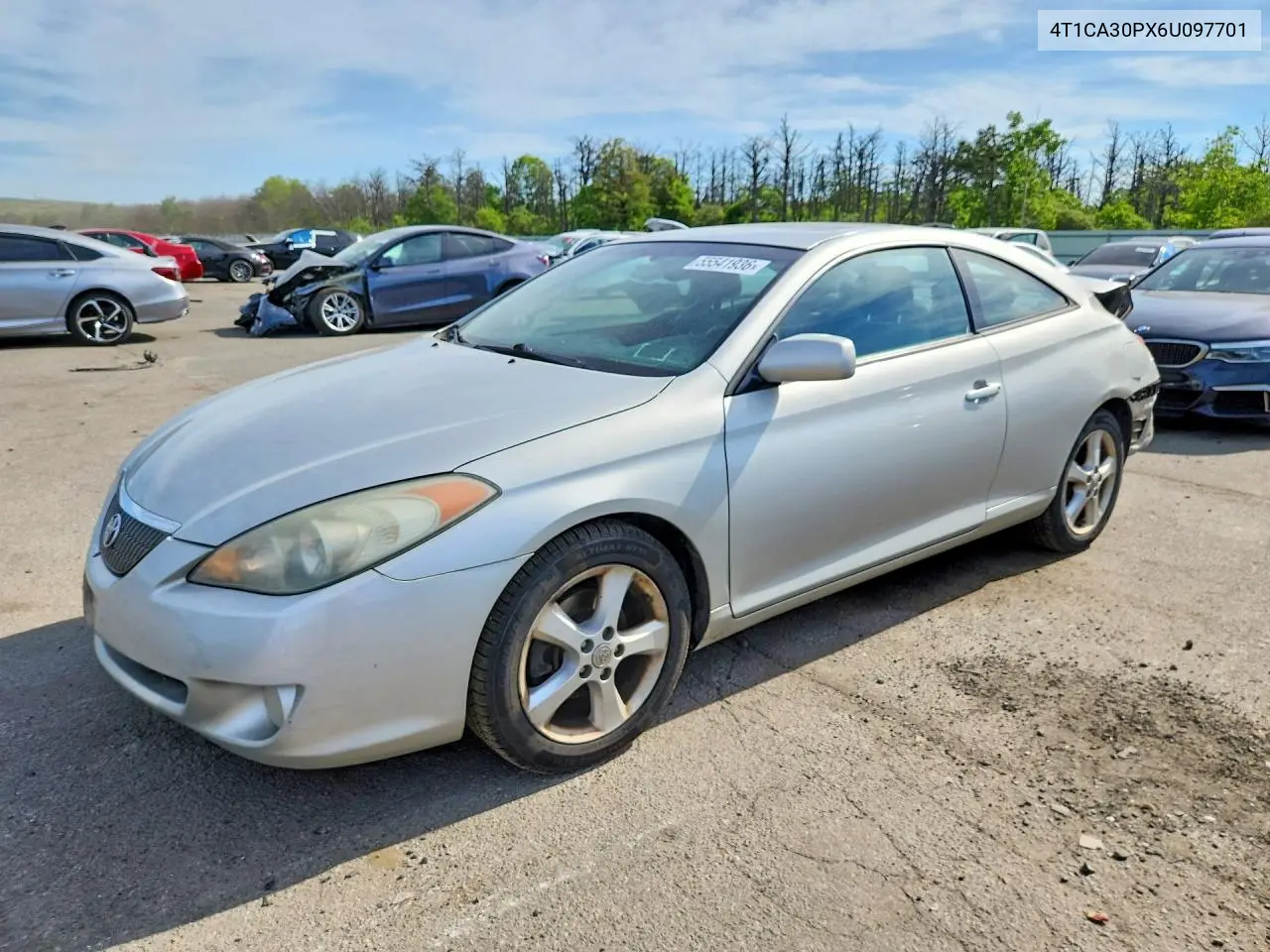 2006 Toyota Camry Solara Sle V6 VIN: 4T1CA30PX6U097701 Lot: 55541936
